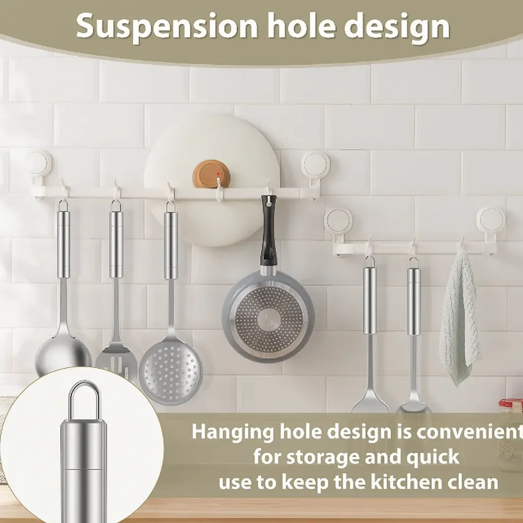 STAINLESS STEEL ESSENTIAL UTENSILS SET - NAVARA