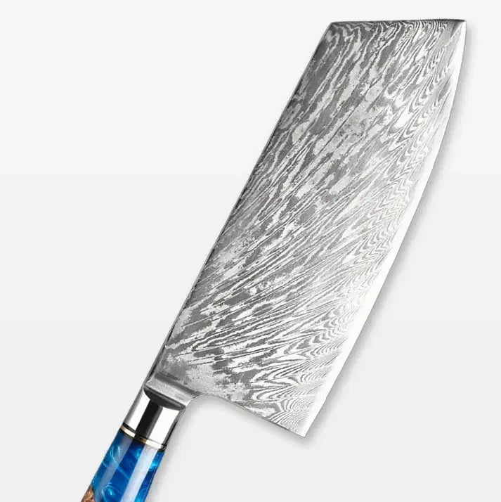 Navara Tsunami (Wave Knife) - Damascus Steel Knives - NAVARA