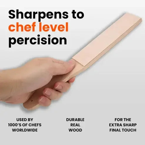 LEATHER STROPPING BLOCK + POLISHING BLOCK - NAVARA